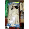 Image 1 : TIMELESS TREASURES GENUINE 18" PORCELAIN DOLL