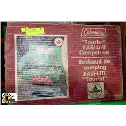 USED COLEMAN TOURIST EASY-LITE CAMPSTOVE