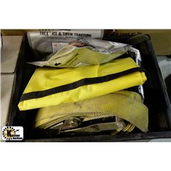 TOTE WITH HEAVY DUTY STRAP,HEAVY DUTY CLASPS,