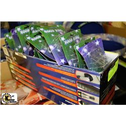 BOX OF 40  MOOD RINGS ADJUSTABLE SIZES