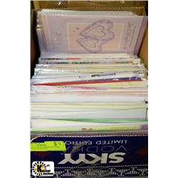 GREETING CARDS ASSORTED AND WRAPPED (175 QTY)