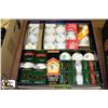 Image 1 : BOX OF 11 SLEEVES OF LOGO GOLF BALLS NEW &