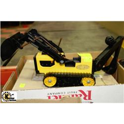 OLDER TONKA BACK HOE AND LOADER