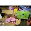 Image 1 : 3 BOXES OF ASSORTED CHILDRENS TOYS
