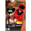 Image 1 : BOX WITH ANIMATED ELMO & MICKEY MOUSE ROCKERS