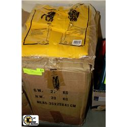 BOX OF 20 PCS RAIN GEAR SUITS 3XL