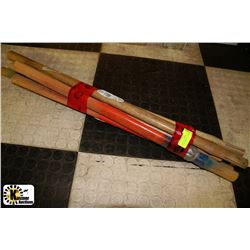 LOT OF 6 OAK AXE HANDLES