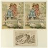 Image 1 : Three Works, Putti, Children, and Ducks