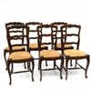 Image 1 : Set of Six Country Side Chairs