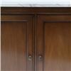 Image 3 : Marble Top Two-Door Credenza
