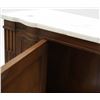 Image 5 : Marble Top Two-Door Credenza