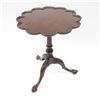 Image 2 : Mahogany Pie Crust Tilt Top Table by Baker