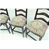 Image 2 : Set of Three Ladderback Bar Stools
