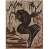 Image 2 : Beaika Stein, Woodcut - "Wood Nymph"