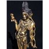 Image 5 : Gilt Bronze Standing Buddha Statue