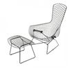 Image 1 : Bertoia "Bird Chair and Ottoman"