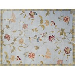 Contemporary Floral Rug