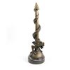 Image 1 : Bronze Serpent Doorstop