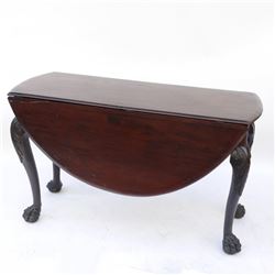 Irish Mahogany Drop-Leaf Table