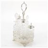 Image 1 : Five Piece Silver Plated Cruet Set