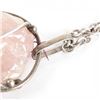 Image 5 : Rose Quartz Mounted Pendant Necklace