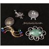 Image 2 : Lot of 9 Assorted Sterling Jewelry