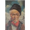 Image 3 : 2 Paintings, Old man and City Scene