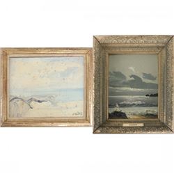 Seaside Painting and Roger Muhl Painting
