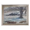 Image 2 : Two  Landscape Paintings and 1 Abstract