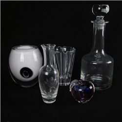 Five Glass Articles