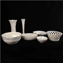 Seven Pieces Lenox Porcelain