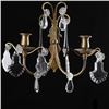 Image 2 : Pair of Gilt and Metal French Sconces