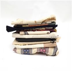 Lot of Indian Linens and Textiles