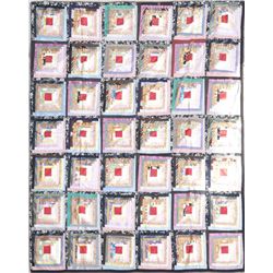 Silk Patchwork Quilt