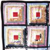 Image 2 : Silk Patchwork Quilt