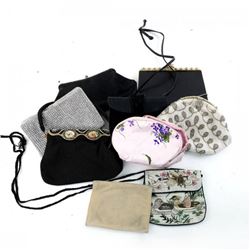 Collection of 7 Vintage Evening Bags