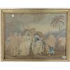 Image 2 : Framed Silk Embroidered Wall Hanging