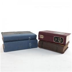 Group of Four Judaic Books