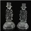 Image 2 : Collection of 6 Glass Candlesticks