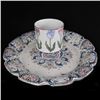 Image 1 : Faience Charger and Ceramic Planter