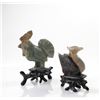 Image 5 : Two Chinese Jade Birds