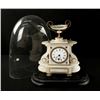 Image 2 : Empire Bronze Mounted Alabaster Clock