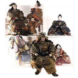11 Asian Dolls in Display Boxes