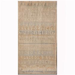 Antique Sampler