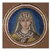 Image 1 : Mosaic Plaque, "Theodora"