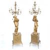 Image 1 : Pair of Life Size Candelabra