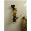 Image 2 : Pair of Bronze and Malachite Candelabra