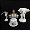 Image 1 : Group of Four Porcelain Decorative Items