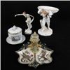 Image 2 : Group of Four Porcelain Decorative Items
