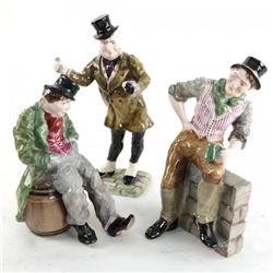 Three Royal Doulton Figures